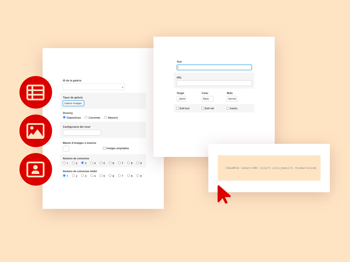Novembre 2024. Novetats de la plataforma web d’Eventis